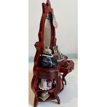 Mahogany Dresser by Lynne's Minis (115W x 45D x 185Hmm)