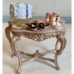 Pink Patisserie Table by Lynne's Minis (90W x 50D x 65Hmm)