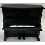 Piano Upright Black (125 x 50 x 110Hmm)