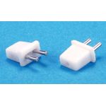 Petite Wall Plugs without Wire 4PK (1/4" W x 1/2" H x 1/8" D)
