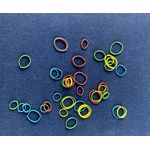 1:6 Rubber Bands (8mm Diam 2mm Thick) by Meg's Minis