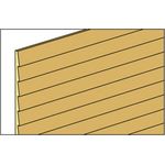 Clapboard 3/8" (3 1/2" H x 24" L)