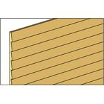 Clapboard 1/4" (3 1/2" H x 24" L)
