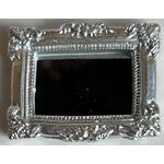 Fancy Mirror Large Rectangle Silver (45 x 37mm)
