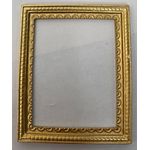 Resin Frame Gold (75 x 60mm)