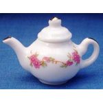 Teapot Pink Floral (38 x 22 x 25Hmm)