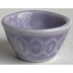 Bowl Embossed Lavender / Lilac (25Diam x 15Hmm)