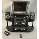 Entertainment Unit Black (115h x 123w x 40dmm)