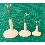 10 x Doll Stand (Base 53 x 42mm, Height 80 to 110mm)