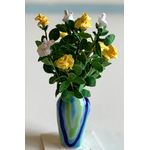 Flowers in a Vase by Kathy Brindle (25 Diam x 50Hmm)