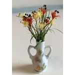 Flowers in a Vase by Kathy Brindle (15 Diam x 70Hmm)