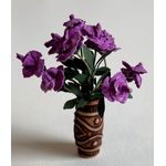 Vase of Flowers by Kathy Brindle (9 Diam x 45Hmm)