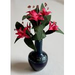 Vase of Flowers by Kathy Brindle (17 Diam x 50Hmm)
