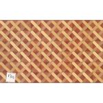 Faux Parquet Wood Flooring Sheet (Sheet 172 x 287mm)