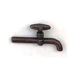 Wall Tap with Handle Brown (15x8mm)