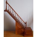 Complete Fancy Staircase Left  with turn (265mm)