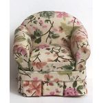 1:24 Armchair Floral (40 x 37 x 37Hmm)