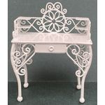 Dressing Table White Wire (86W x 40D x 100Hmm)