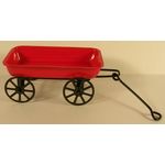 Red Pull Cart Small (35L x 20W x 18Hmm Drawbar 40mmL)