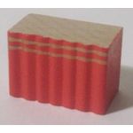 Book Block Red (23 x 16 x 12mm)