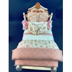 Lorraine's Hand Dressed Bed with Set of Drawers Set