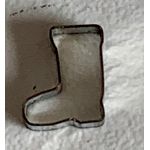 Dainty Cookie Cutter - Boot by Unknown Artisan (5 x 6 x 2mm)