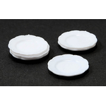 Salad Plates, 12 Piece (15mm Diam)