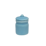 Small Cookie Jar Blue (13 Diam x 18Hmm)