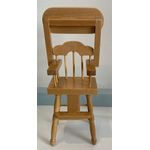 Highchair Oak (Tray Lifts Up) (55W x 55D x 95Hmm)
