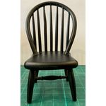 Windsor Side Chair Black (45W x 47D x 87Hmm)