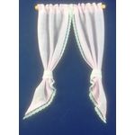 Demi Curtain with Tieback Pink (92W x 145Lmm)