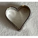 Dainty Cookie Cutter - Heart by Unknown Artisan (5 x 5 x 2mm)