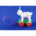 Pull Along Goat Toy (15L x 11W x 20Hmm) by Cinderella