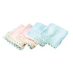 Towels Pink and Blue 4PK (4.5 x 12mm)