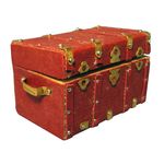 Brass and Leather Chest / Trunk