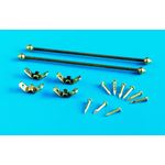 Set of 15 Rods with 30 Brackets (50mm)