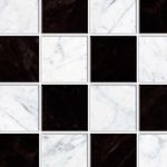 Embossed Black and White Chequered Marble Card A3 (420 x 297mm)