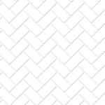 Embossed White Herringbone Metro Tiles A3 (420 x 297mm)
