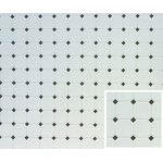 Tile: Diamond, 11 X 15 1/2, Black, Jr420