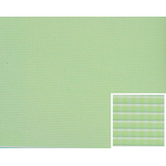 Tile: 1/8 Sq, 11" X 15 1/2", Green