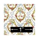 1:24 Wallpaper Victoria Blue (215 x 140mm)