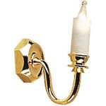 Single Candle Wall Sconce (32H x 21Dmm)