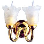 Frosted Tulip Sconce 2 Lights (30W x 18Dmm)