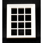 1:24 Victorian Window, 12 Pane (1-11/16" x 5/16" x 2")