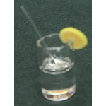 Glass of Lemonade (13H x 7Diam mm)