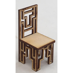 1:24 Laser Cut Art Deco Dining Chair Kit