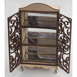 1:24 French Cabinet with Mirrors Kit Laser Cut (84H x 42W x 20Dmm)