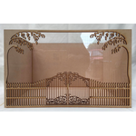 "Into the Garden" Roombox with Perspex Top (393W x 283D x 243Hmm Internal Dimensions)