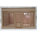 "Shop Front 2" Roombox with Perspex Top (393W x 283D x 243Hmm Internal Dimensions)
