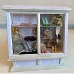 Shop Cabinet with Shoes and Bags by Lynne's Minis (115W x 50D x 120Hmm)
